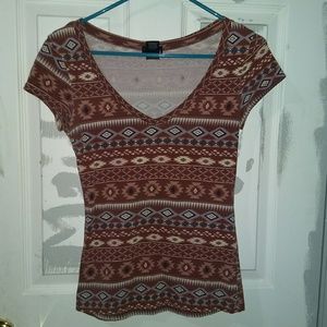 Tribal Print T-shirt